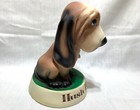 Vintage Hush Puppies Shoes Vinyl Counter Store Display Sign Dog Figure Advertisi