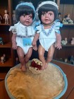 Haunted Doll Eriel Amaya Active Jimaguas Sacred Twin Luck Joy Santeria Pair