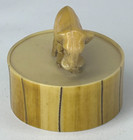 Vintage Figural Elephant Celluloid 1 25  Mini Tape Measure Cloth Tape
