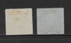 Serbia Scott 1n17 - 1n18 Used Vf - 1916 Bosnia Issues With Overprints