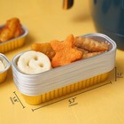 Mini Cake Pans For Baking Disposable  Mini Loaf Pans With Lids And Spoons