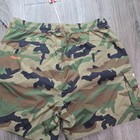 Smoke Rise Men   s Camouflage Cargo Shorts M Cotton Drawstring Pockets Green