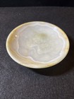 Vintage White Banded Onyx Stone Trinket Ring Dish Bowl 5    Natural Marble
