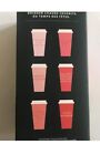 New Starbucks Reusable Hot Cups Set Of 6 With Lids Holiday 2019 Red Pink