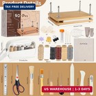 50 Pcs Book Binding Kits For Beginners - Complete Diy Kit With Tools   Instructi