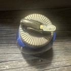 Vintage Evans Fine China Cobalt Blue Table Top Lighter Mcm Needs Flint No Spark
