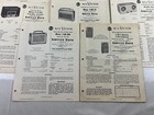 Rca Victor Lot Of 14 Radio Recievers Service Data Schematics   Parts 1940s-1950s