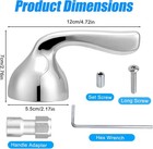 Shower Handle Replacement For Rp74148 Delta  Single Metal Lever Handle Adapter