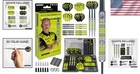 Complete Mvg Steel Tip Darts Gift Set - 20g Darts  Flights   Storage Case