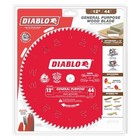 Diablo D1244x 12 In  X 44 Tooth Atb General Purpose Wood Carbide Saw Blade