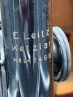 Vintage E  Leitz Wetzlar Microscope  no  142666  With Original Case Antique Rare