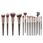Makeup Brush Set - Vegan Professional Makeup Brushes  15 Pcs 