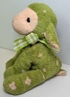 Clover Lamb Plush Russ Berrie Collectible Green 7    Stuffed Sheep 4484