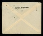 Postal History Egypt  207 214 Cover Wwii Censor 1944 Cairo To Guelph On Canada