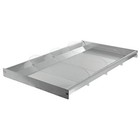 Hubert Seafood Merchandising Tray Reversible Stainless Steel - 28 1 2  L X 16  W