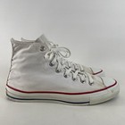 Vtg Chuck Taylor All Star Converse White Made In Usa Sneakers Us 10 Uk 9 Rare