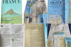 Lot Of 12 Vintage Maps National Geographic Vintage Maps Mixed Lot 1950-77 Travel