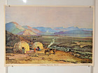 Northern Mongolia - Khangai - 1969 Soviet Original - Big Geography Poster