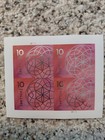  10 Geometric Pattern Stamps Sheet  40 Dollar Value  4 Per Sheet 2022 Mnh 