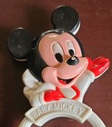 Vintage 1990 Baby Mickey Rattle Playskool Rattle Disney Infant Gift Novelty  d8 