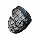 Vintage Mcm Coastal Bent Iron Basket 