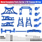 For 1 10 Traxxas Slash 2wd stampede bandit rustler Rc Car Parts Metal Full Set