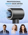 Hair Dryer  Negative Ionic Blow Dryer With 160000 Rpm Professional Black 