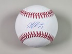 Starlin Castro Signed Official Baseball Mlb Holo Coa Cubs Yankees Marlins Nats
