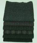 Hand Dyed Rug Hooking Wool Mill-dyed    fade To Black-ii   6-pc Collection 