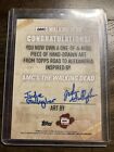 2017 Tops Walking Dead Negan 1 1 Autographed Card