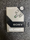 Sony Walkman Wm-2 Stereo Cassette Player With Headphones Vintage  works 