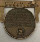 Usps United States Postal Service Registered Mail Stamp Coin Medal