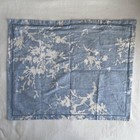 Lauren Ralph Lauren Blue White Botanical Standard Pillow Sham Coastal Watercolor