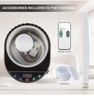 1500w 4l Steam Generator Sauna Steamer Health Care Remote Control 16 Levels New