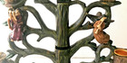 Candelabra - Ornate Tree Look With Pair Of Angel Musicians Attached