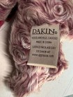 Rare Vintage Dakin Applause Fashion Bear Curly Burgundy Qc Sample Plush Teddy