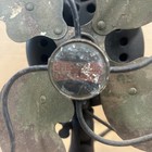 Antique Emerson 9    Oscillating Desk Fan - 4 Blades With Cast Iron Base - Works