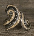 Vintage Taxco Mexico Sterling Silver 925 Hinged Clamper Cuff Bracelet 42g