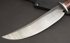 Nice  John Greco Handmade Large Scagel Style Stag Trailing Point Hunting Knife
