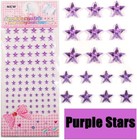 Moon Pattern Eye Gems Sticker Face Jewels Stickers Self Adhesive Multicolor 