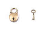 2pcs Old Vintage Antique Style Mini Archaize Padlocks Key Lock With Key