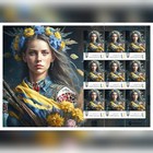  Rare Stamps Ukraine  ukrainian Woman  War In Ukraine 2022 - 2023