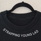 Rare Vintage Strapping Young Lad Long Sleeve Crew Neck Size L W  Signed Stub