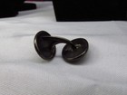 Vintage Sterling Silver Scroll Design Oval Cuff Links  75 X  5  7gr Tested  504