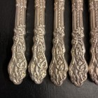 Read Gorham Versailles Sterling Silver Antique Flatware Luncheon Knives Solid