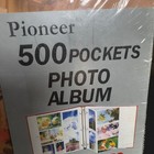 Pioneer 500 Pockets Photo Album 100 Pages 3 5x5 Floral Trp 500 Vintage 1995 Nos