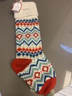 Nwt Pottery Barn Kids Merry   Bright Christmas Stocking Monogram Sammy To Remove