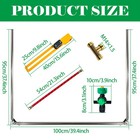 Folding 6 Nozzle Broadcast Spray Boom Atv Utv Mount Farm Pasture Weed Spraying