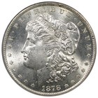 1878-cc Morgan Dollar Pcgs Ms64 Flashy Coin  1