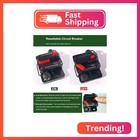 Tiwerlfe 250amp Circuit Breaker With Manual Reset  Waterproof Inline Fuse For Bo